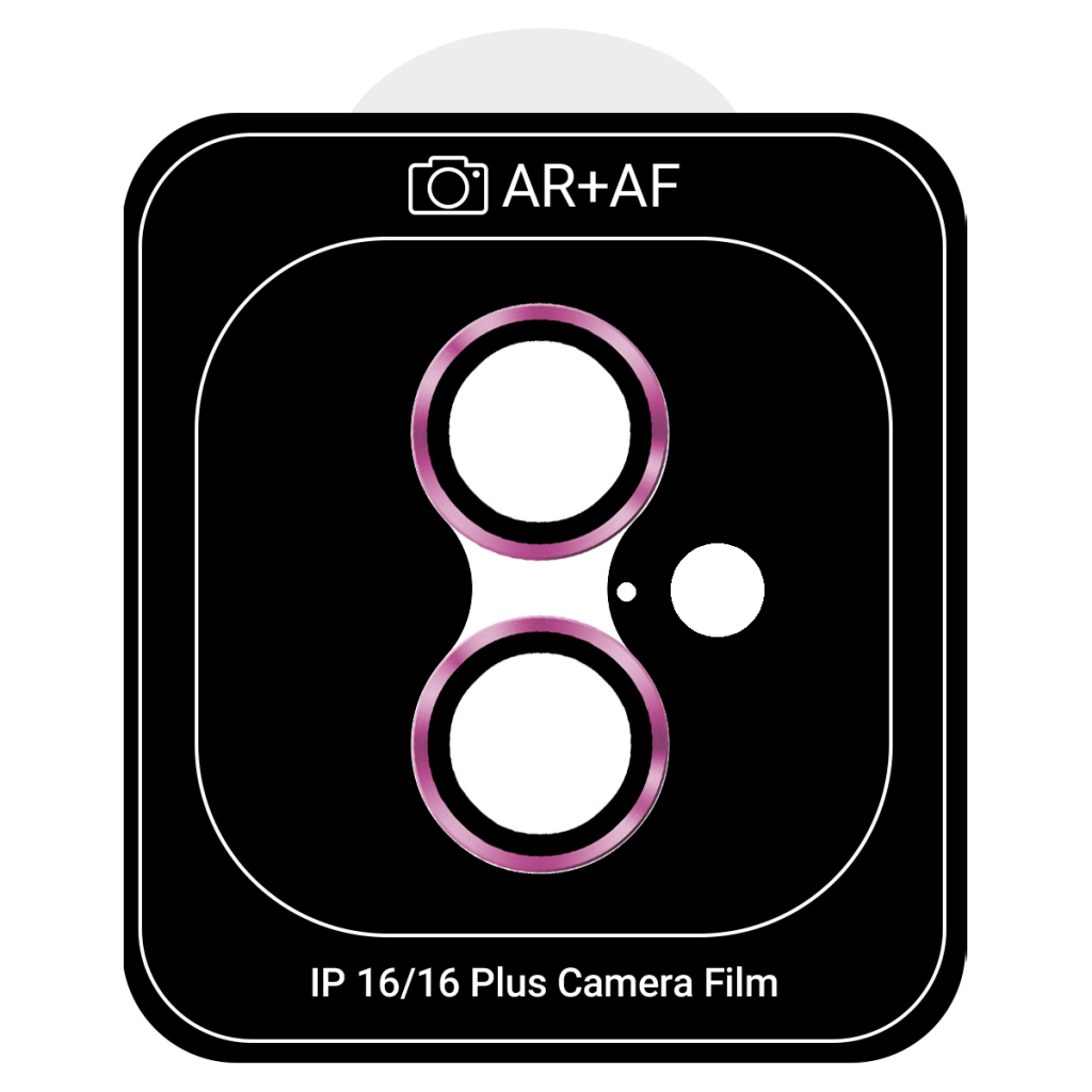 Скло захисне Armorstandart for Camera Pro Apple iPhone 16/16 Plus Pink (ARM81425) - зображення 1