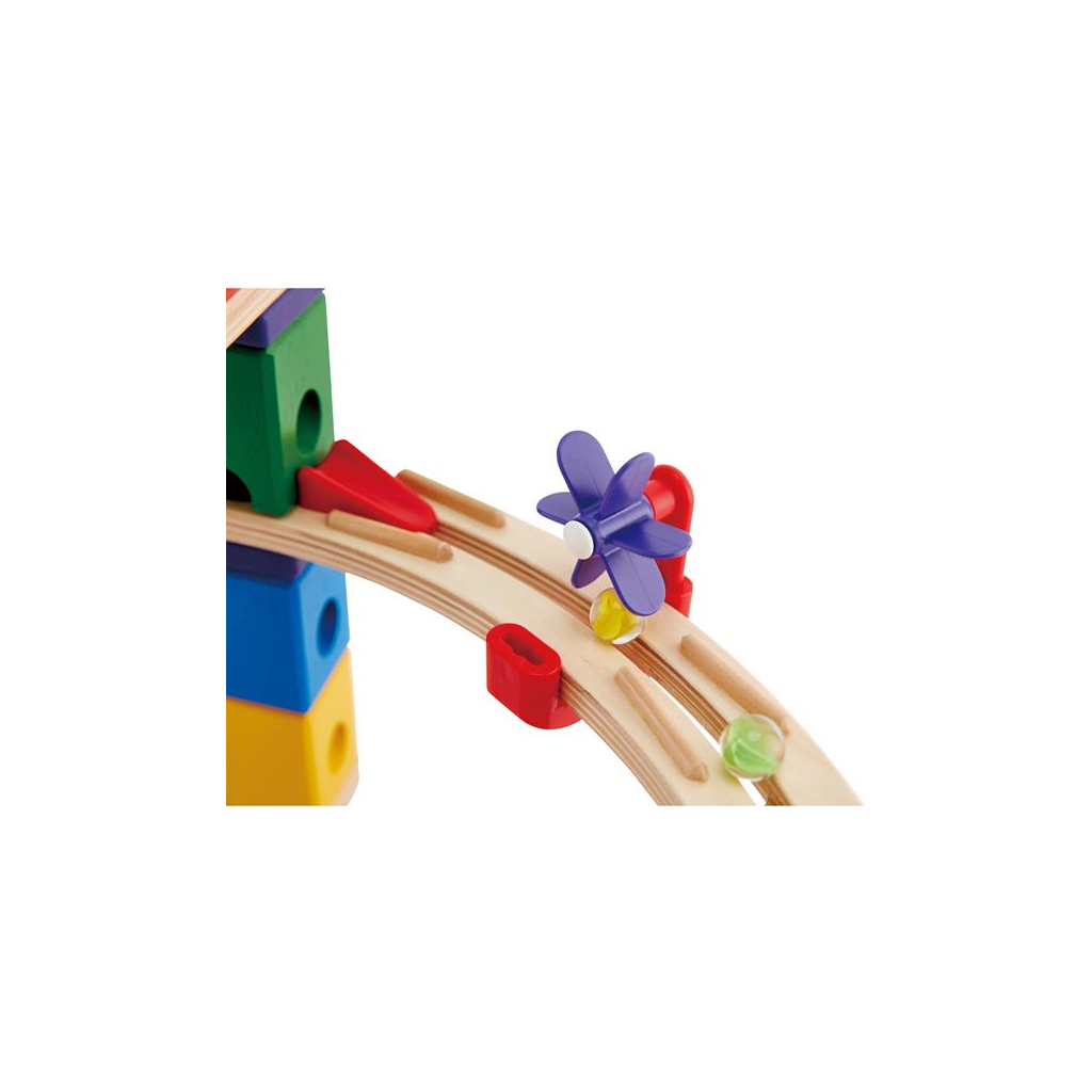 Конструктор Hape лабіринт Quadrilla Гонка до фінішу 58 елементів (E6021) - зображення 5