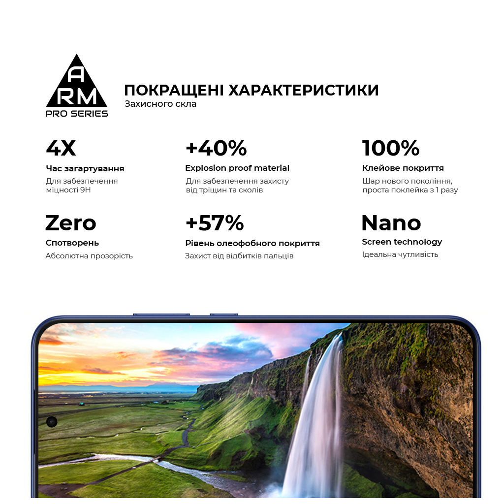 Скло захисне Armorstandart Pro OPPO A6 Pro 4G (ARM89183) - зображення 5