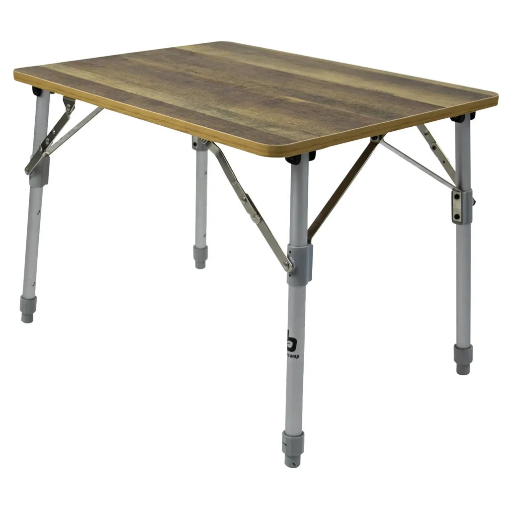 Туристичний стіл Bo-Camp Feather 60 x 45 см Коричневий (1404458) (DAS302437) - зображення 7