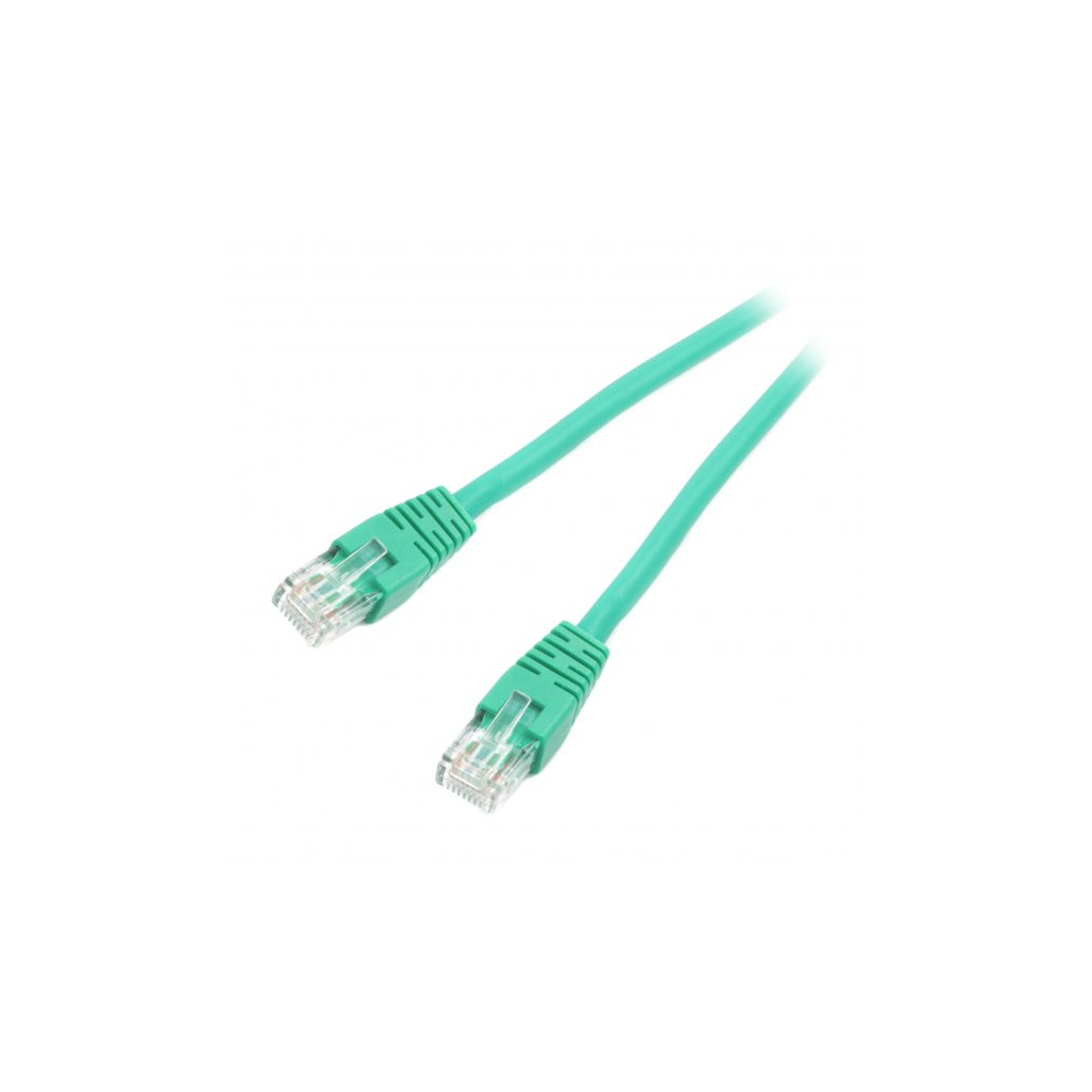Патч-корд 1м UTP cat 6 CCA green Cablexpert (PP6U-1M/G) - зображення 2