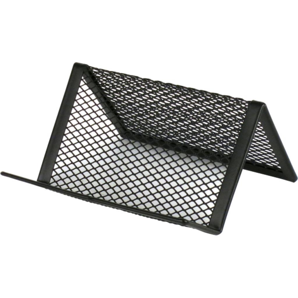 Підставка для візиток Axent 95x80x60мм, wire mesh, black (2114-01-A) - зображення 1