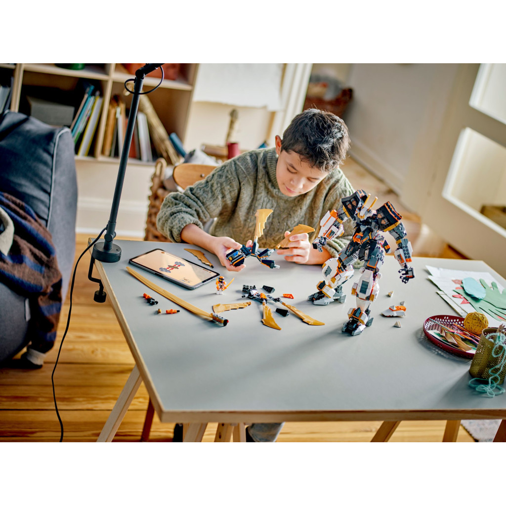 Конструктор LEGO Ninjago Драконовий робот-титан Коула (71821) - зображення 11