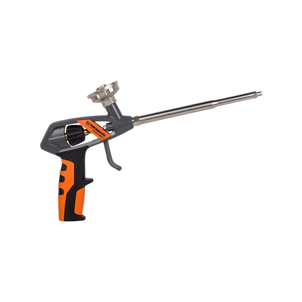 Пістолет для монтажної піни Tekhmann алюміній, 195 мм (852616) - зображення 1