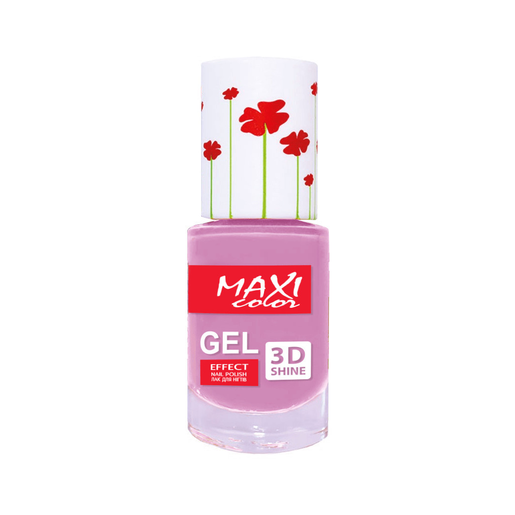 Лак для нігтів Maxi Color Gel Effect Hot Summer 06 (4823077504549) - изображение 1