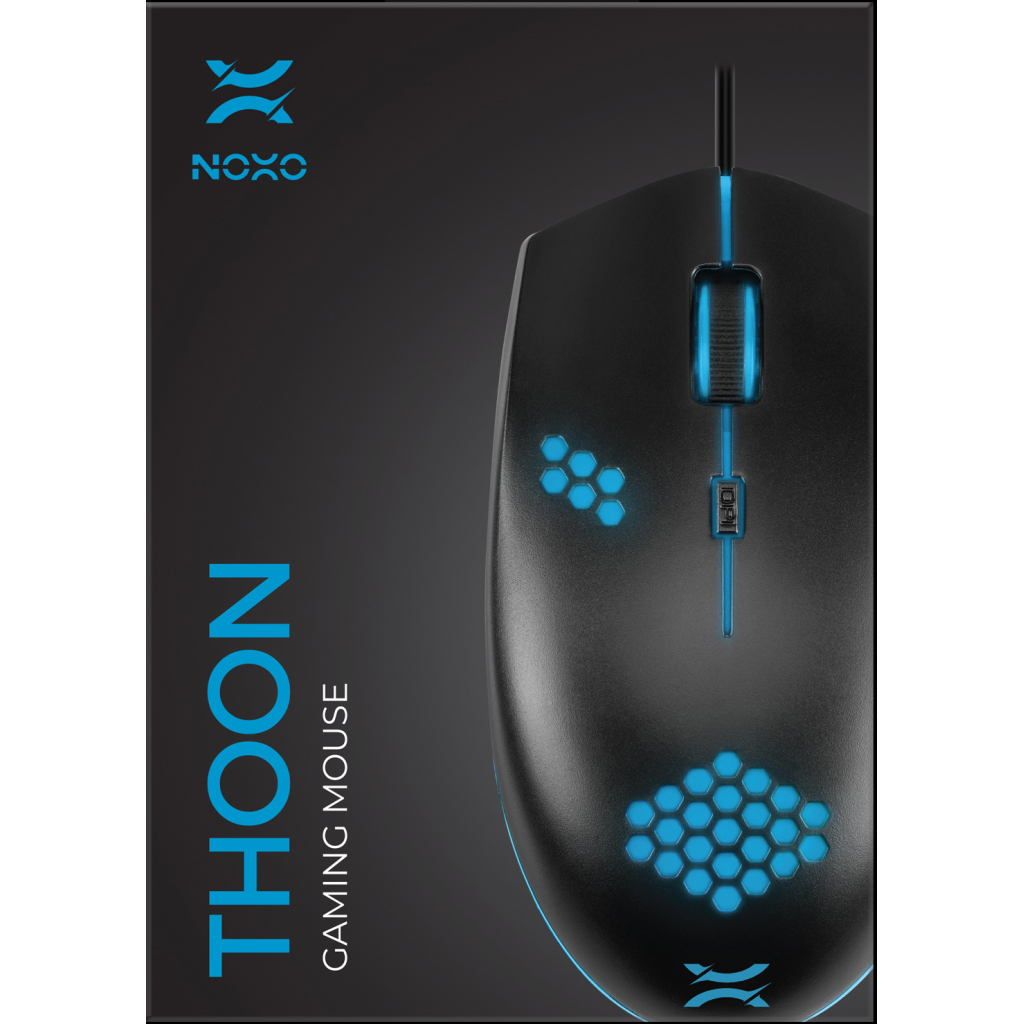 Мишка Noxo Thoon Gaming mouse USB Black (4770070881989) - зображення 6