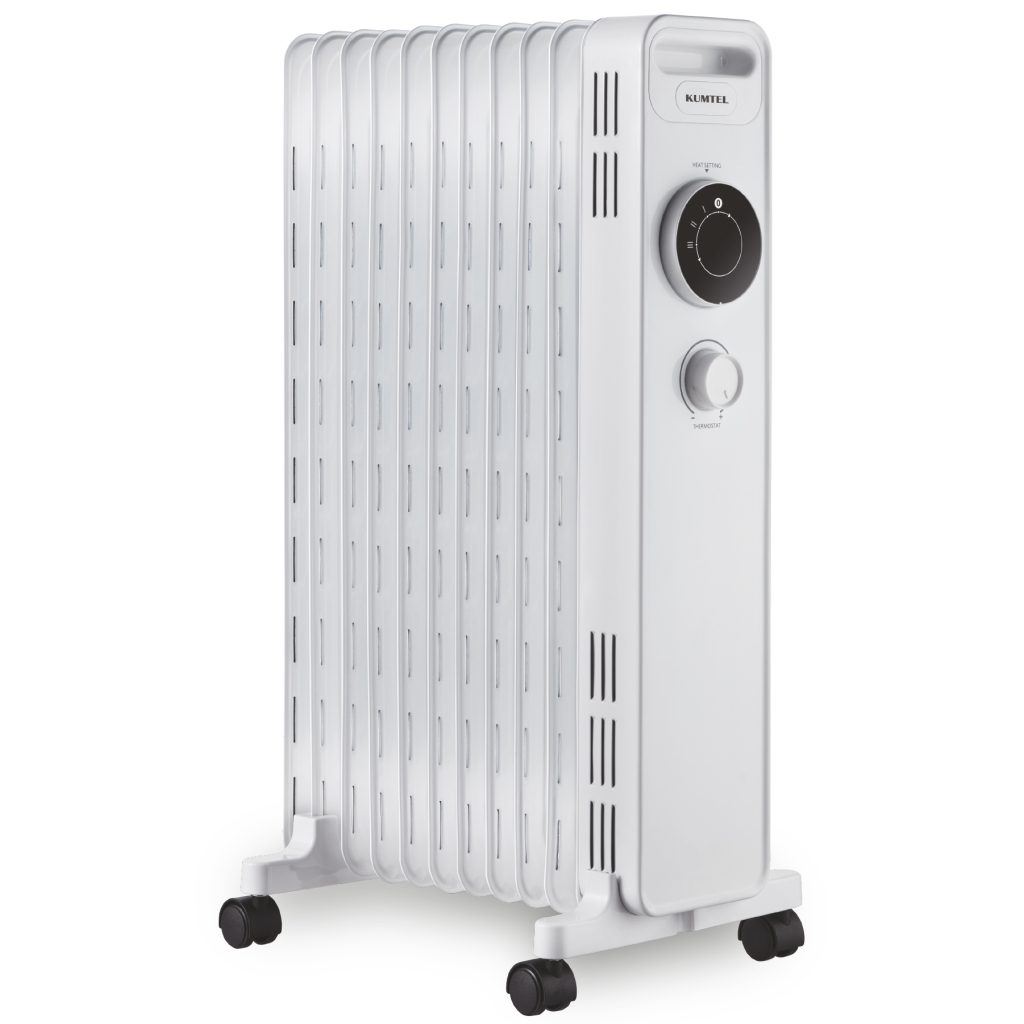 Обігрівач KUMTEL KUM-1230S Білий (KUM-1230S W) - зображення 2