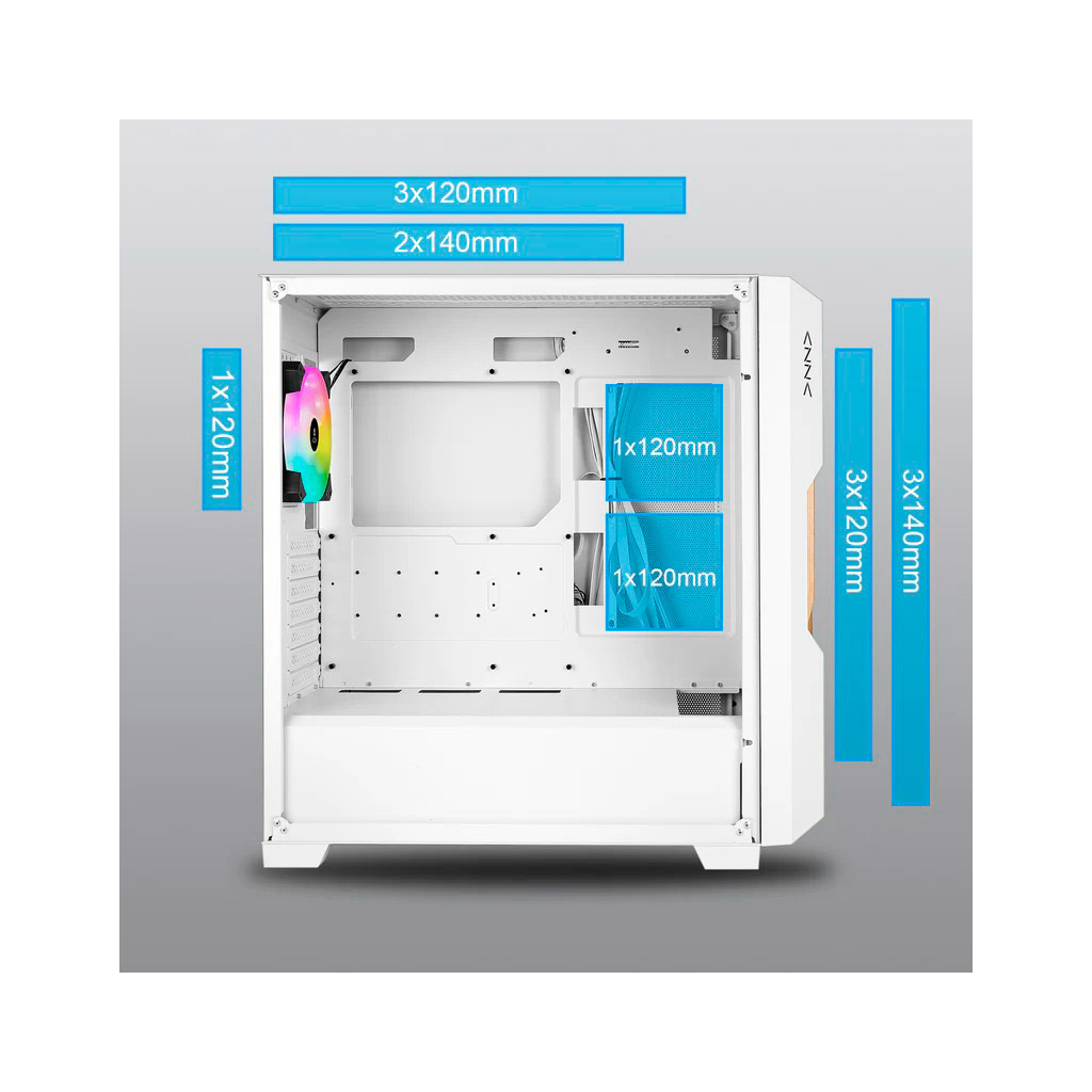 Корпус Azza CSAZ-520WW - зображення 7
