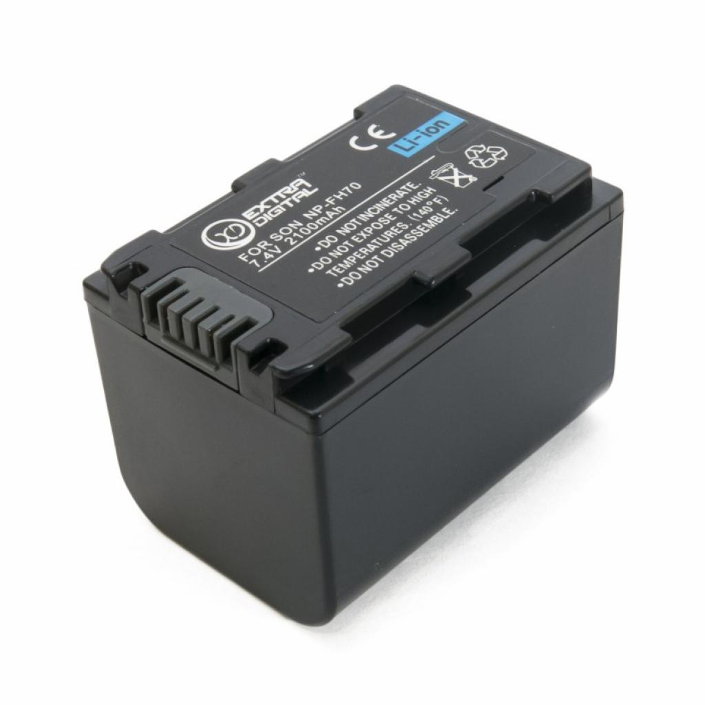 Акумулятор до фото/відео Extradigital Sony NP-FH70 (BDS2661) - зображення 4