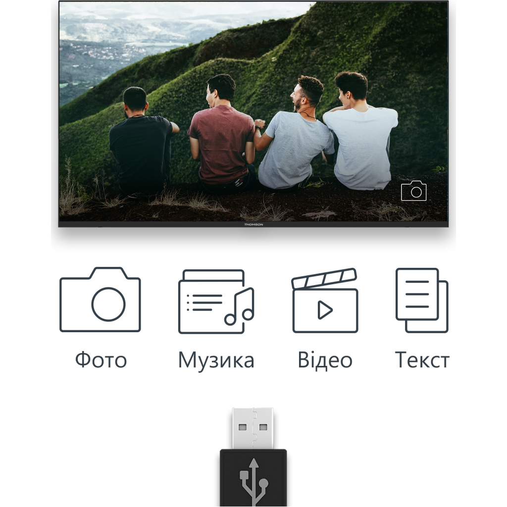 Телевізор THOMSON 40FD2S13W - зображення 10