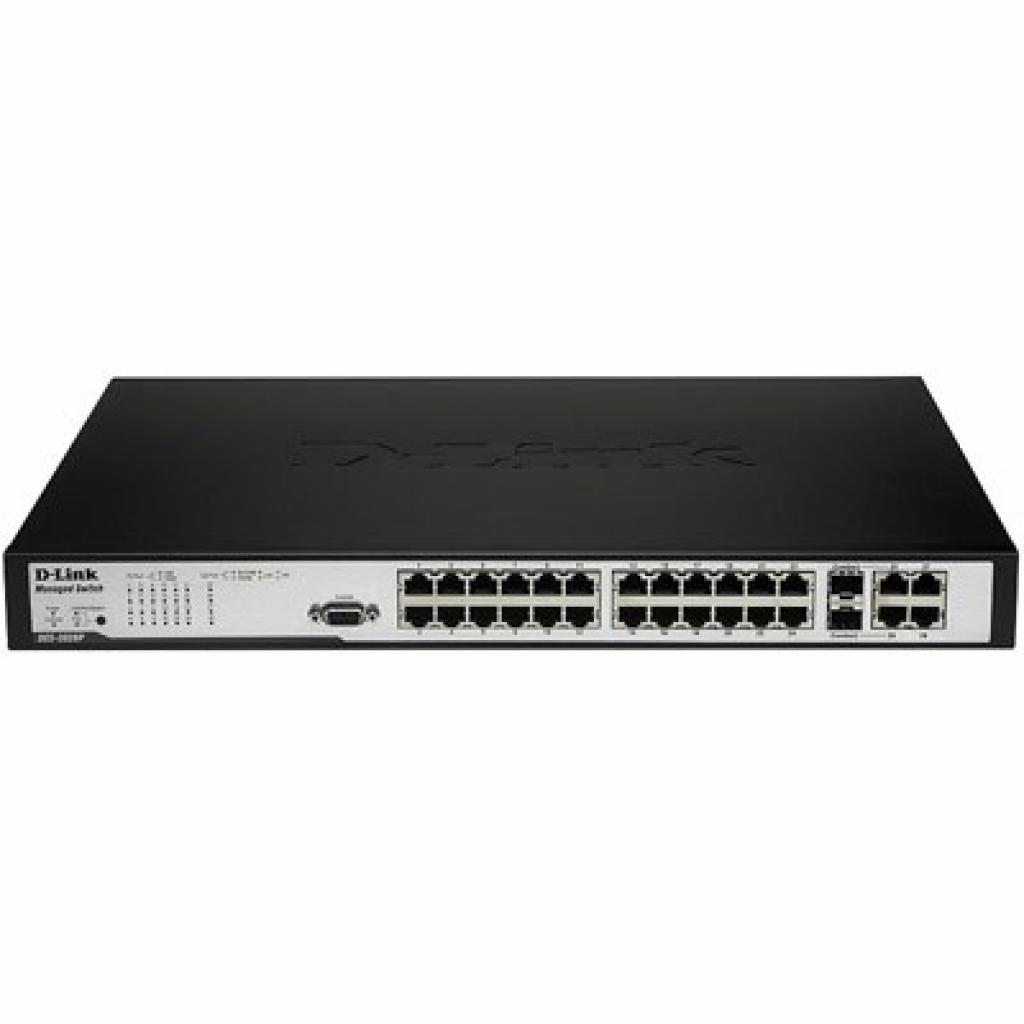 Комутатор мережевий D-Link DES-3028P - зображення 1