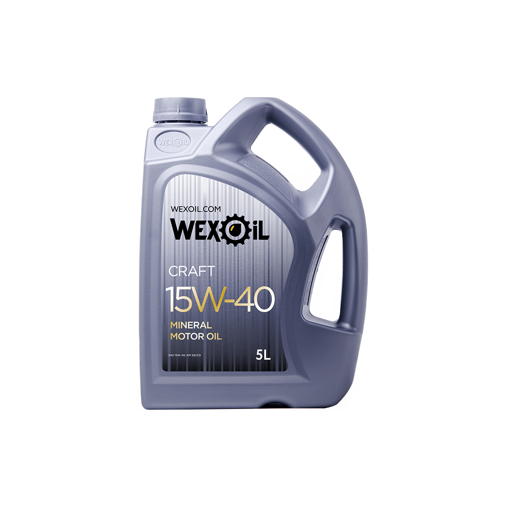 Моторна олива WEXOIL Craft 15w40 5л (WEXOIL_62567) - зображення 1