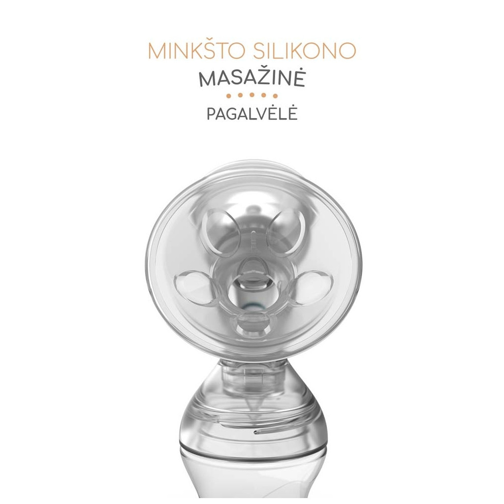 Молоковідсмоктувач Baboo ручний з 4 рівнями сили всмоктування (2-001) - зображення 4