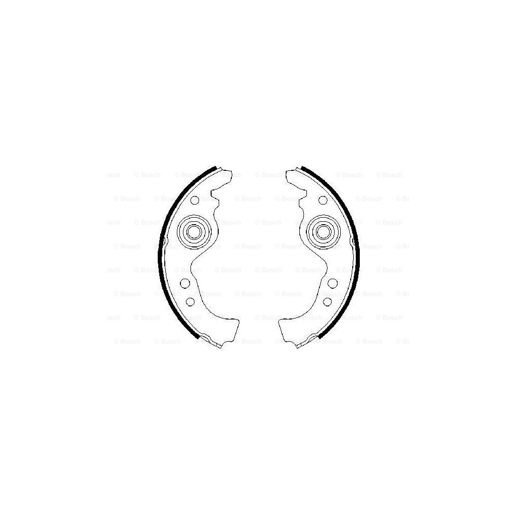 Гальмівні колодки Bosch 0 986 487 030 - зображення 5