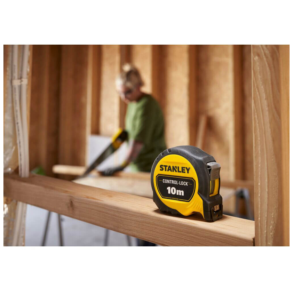 Рулетка Stanley CONTROCONTROL-LOCK 10мх25мм двостороння шкалаL-LOCK 10мх25мм, двосотроння шкала (STHT37233-0) - зображення 8