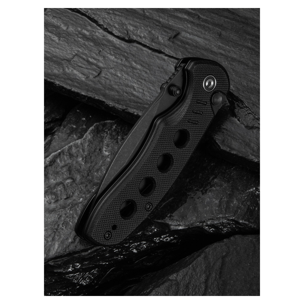 Ніж Civivi Triptych, Darkwash, чорний G10 (C23085B-1) - зображення 11