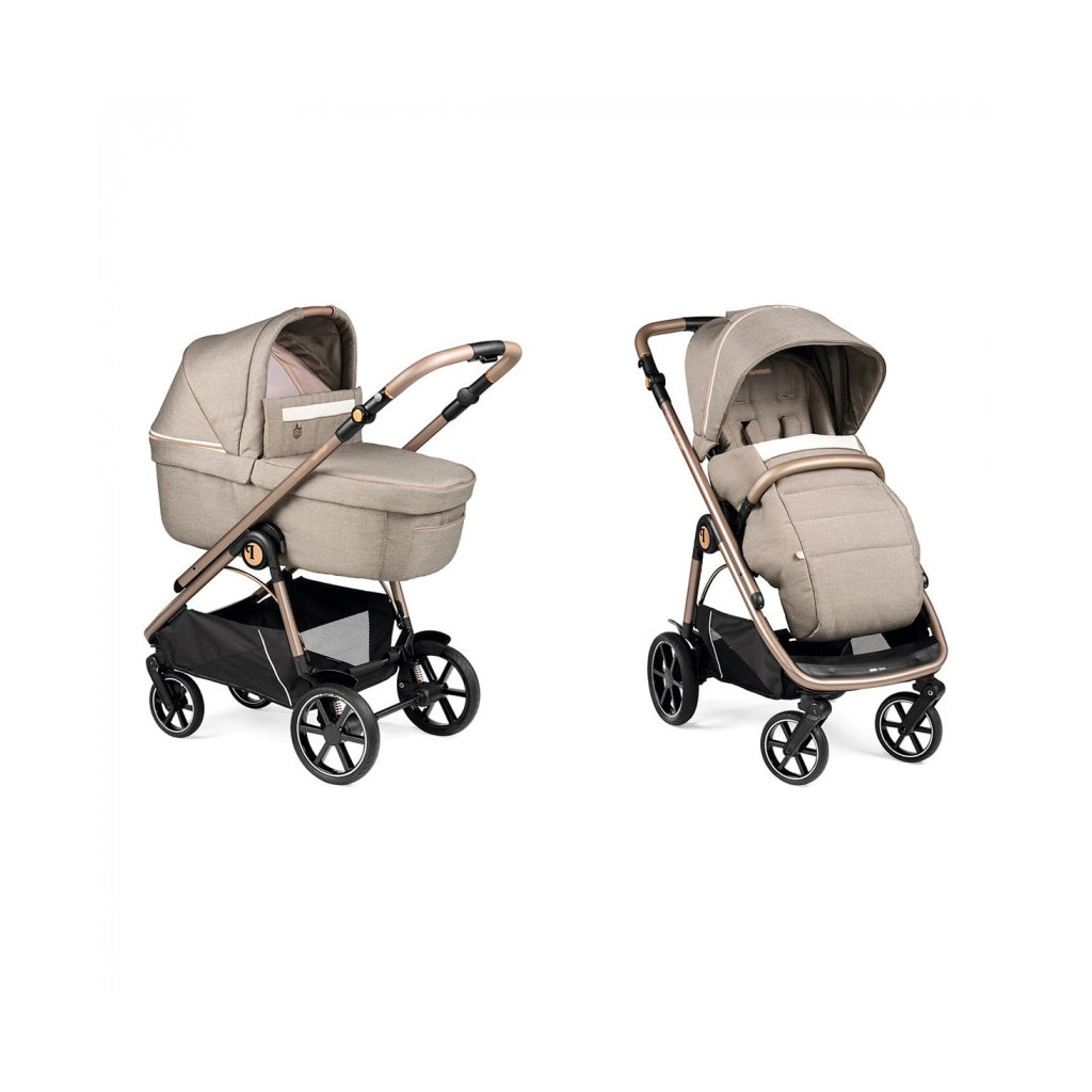 Коляска Peg-Perego 2 в 1 Veloce Mon Amour, рожеве золото (PACK-VEL2100000001) - зображення 1