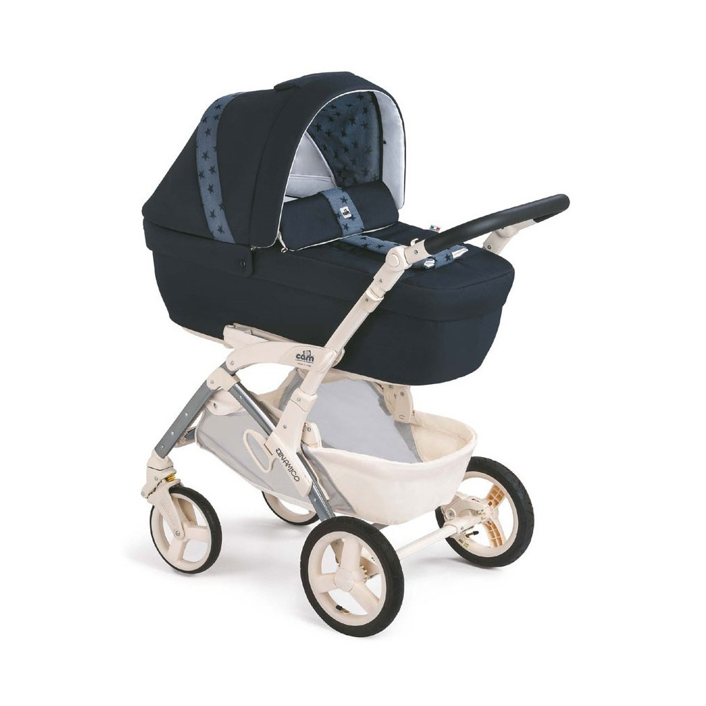 Коляска Cam 3 в 1 Dinamico Deco синій (897035/T832) - зображення 1