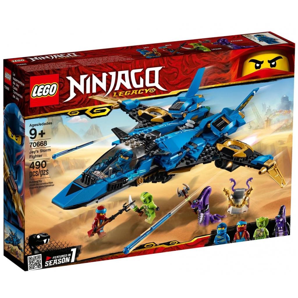 Конструктор LEGO NINJAGO Штормовий винищувач Джея 490 деталей (70668) - зображення 1