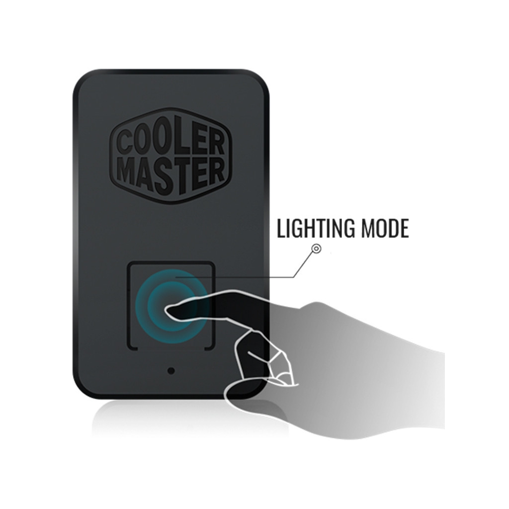 Кулер до корпусу CoolerMaster MasterFan MF120 Halo (MFL-B2DN-183PA-R1) - зображення 4