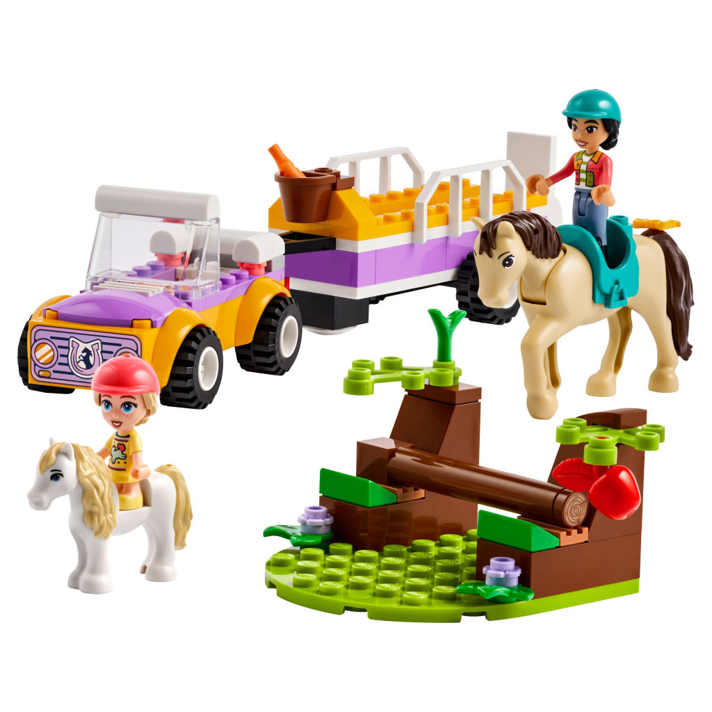 Конструктор LEGO Friends Причіп для коня й поні 105 деталей (42634) - зображення 2