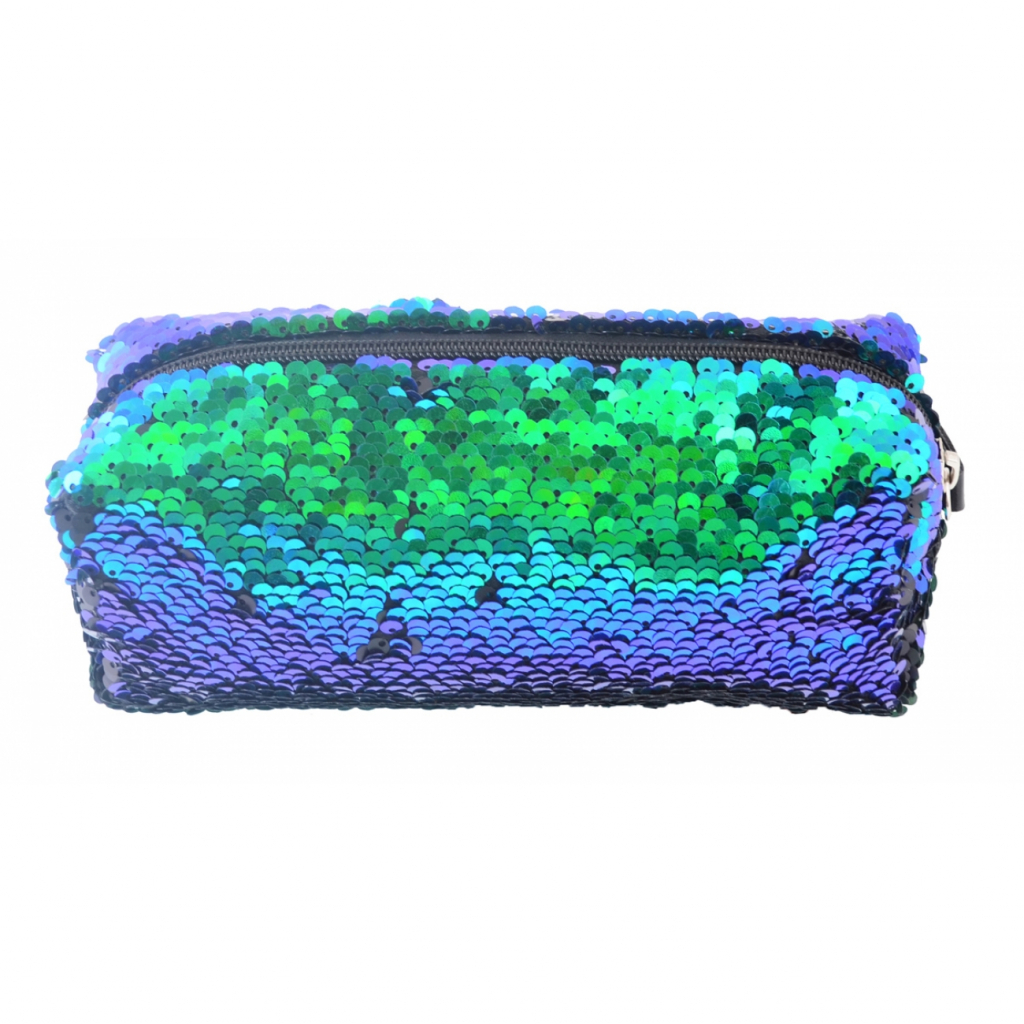 Пенал Yes Green Sequins GP-01 косметичка (532693) - зображення 2