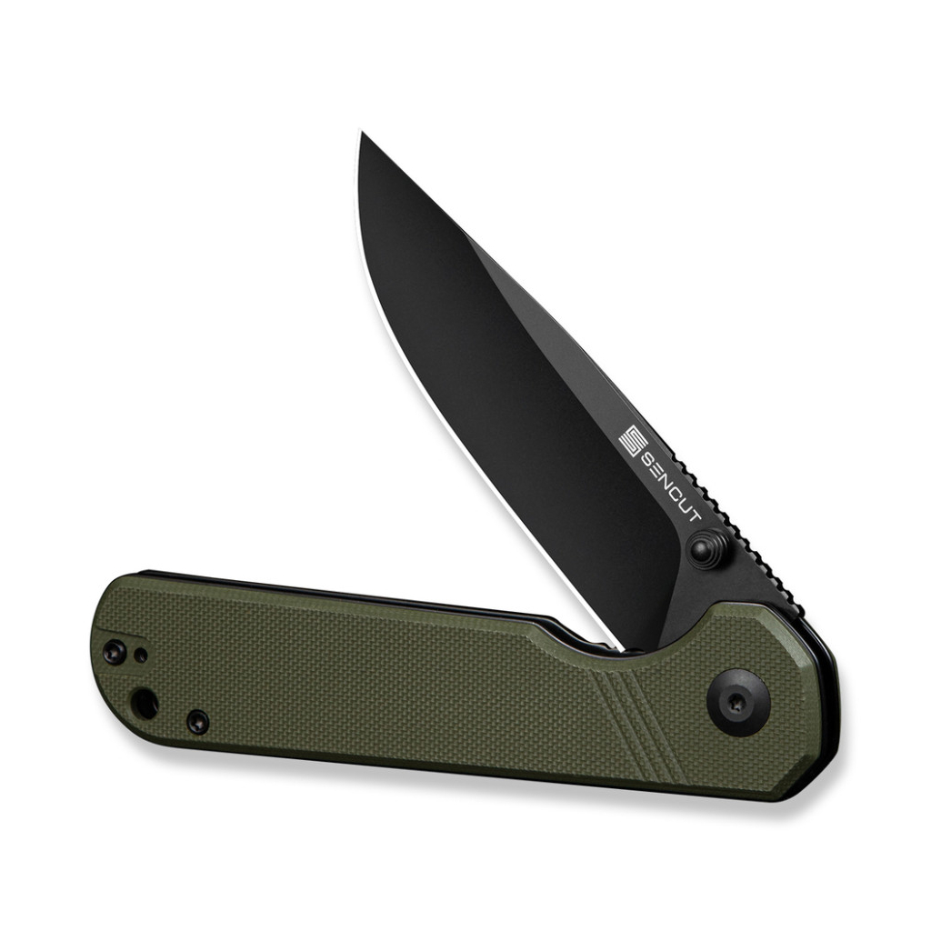 Ніж Sencut Aetheris, Darkwash, зелений G10 (S24095-2) - зображення 5