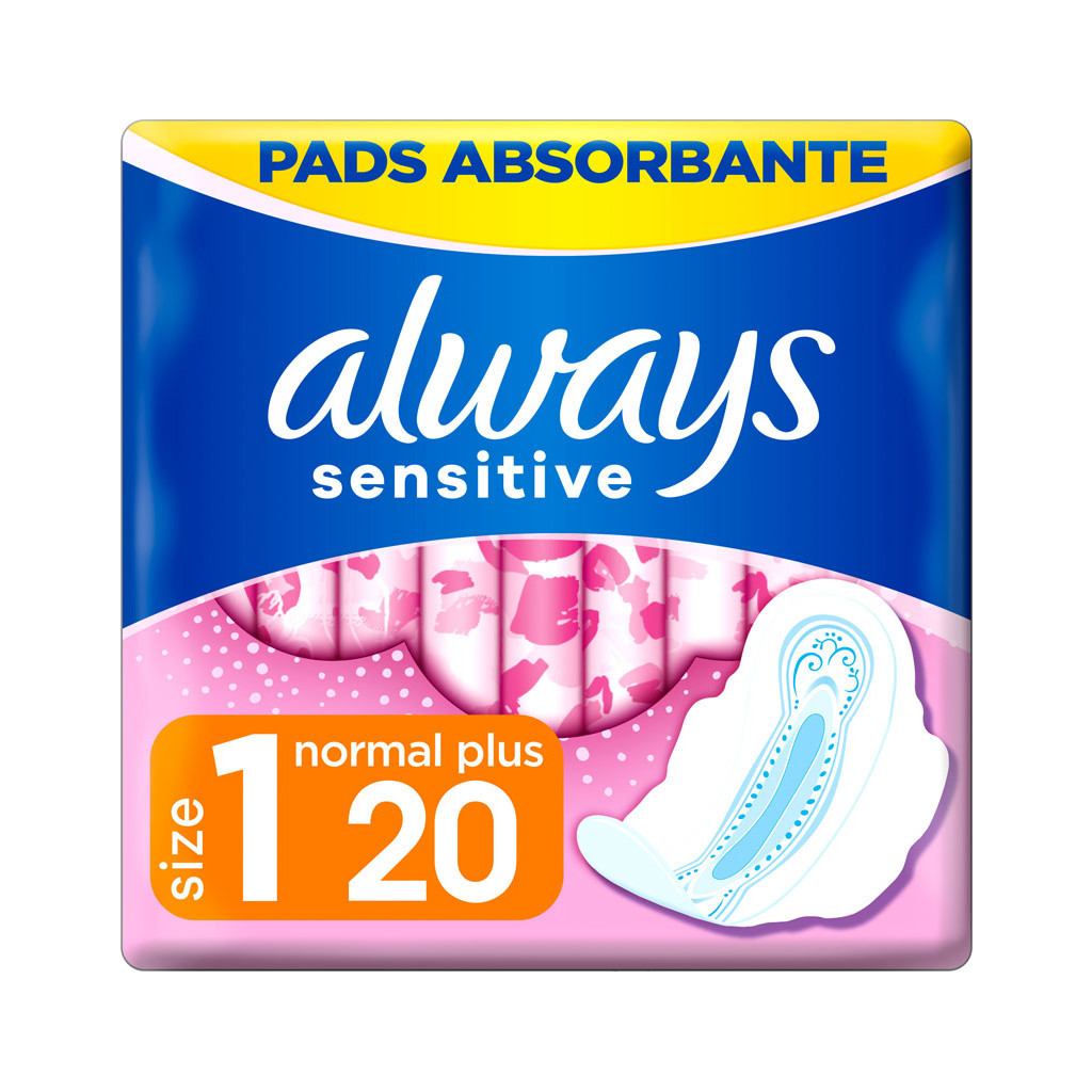 Гігієнічні прокладки Always Ultra Sensitive Normal розмір 1 20 шт. (4015400213932) - изображение 1