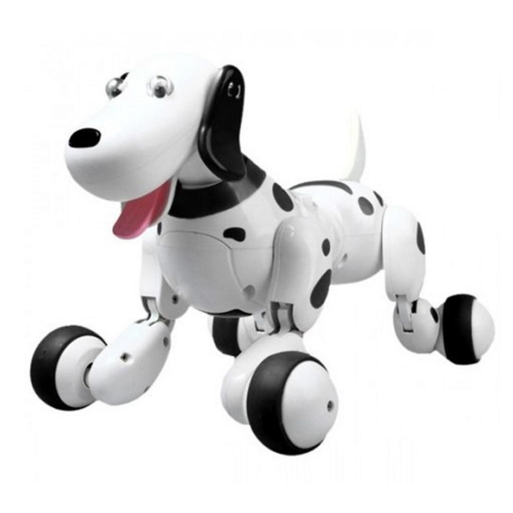 Радіокерована іграшка Happy Cow Робот-собака Smart Dog, біло-чорний (HC-777-338b) - зображення 1