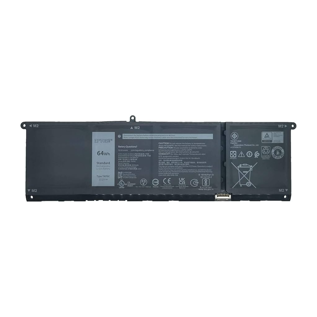 Акумулятор до ноутбука Dell Vostro 5515 TN70C, 64Wh (4000mAh), 4cell, 15.2V, Li-ion (A71036) - зображення 1