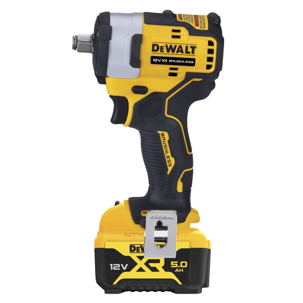Гайковерт DeWALT 12V XR Li-lon, безщітковий, 338 Нм, 2x5Ah, кейс TSTAK (DCF901P2) - зображення 2