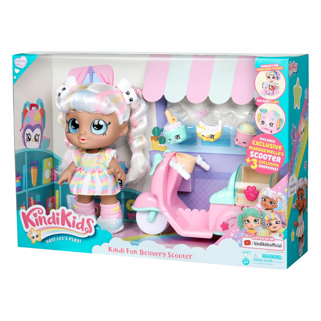 Лялька Kindi Kids Марша Мелло зі скутером (50047) - зображення 3