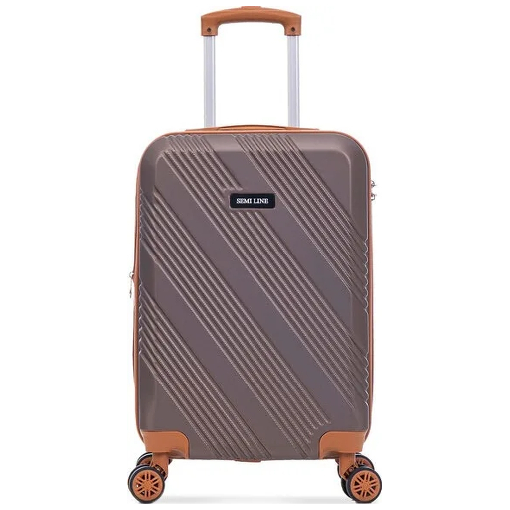 Валіза Semi Line 20" S T5850-1 Brown (DAS303355) - зображення 1