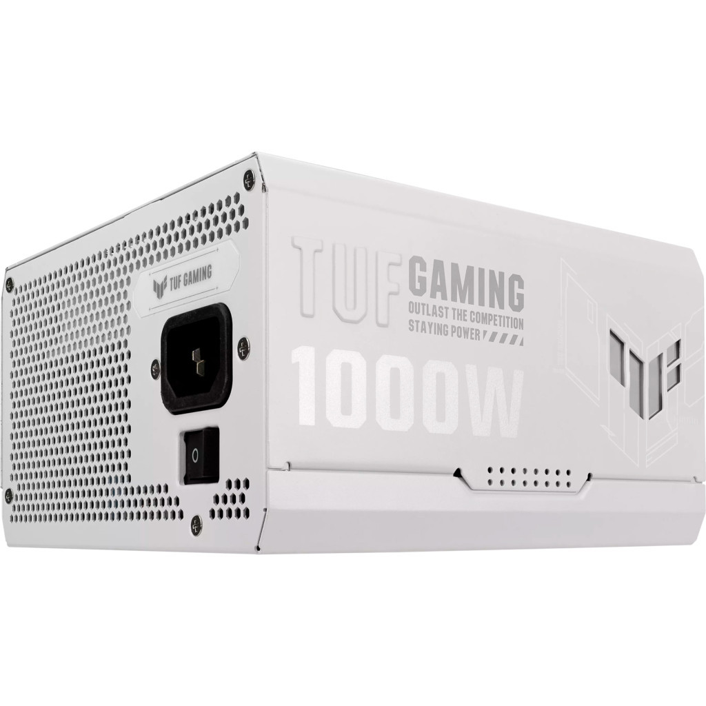 Блок живлення ASUS 1000W TUF-GAMING-1000G-WHITE PCIE5 (90YE00S5-B0NA00) - зображення 11