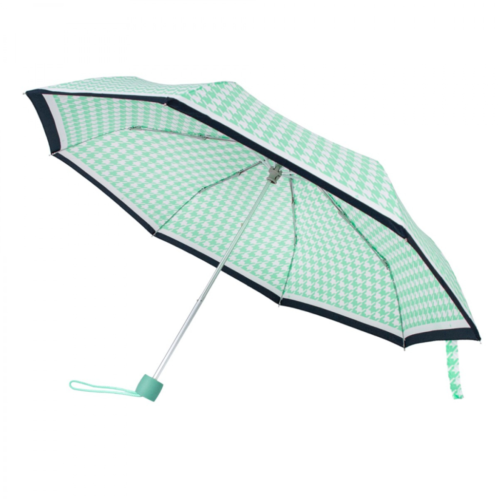 Парасоля Fulton L354-040898 Minilite-2 Minty Houndstooth (L354-040898) - зображення 3