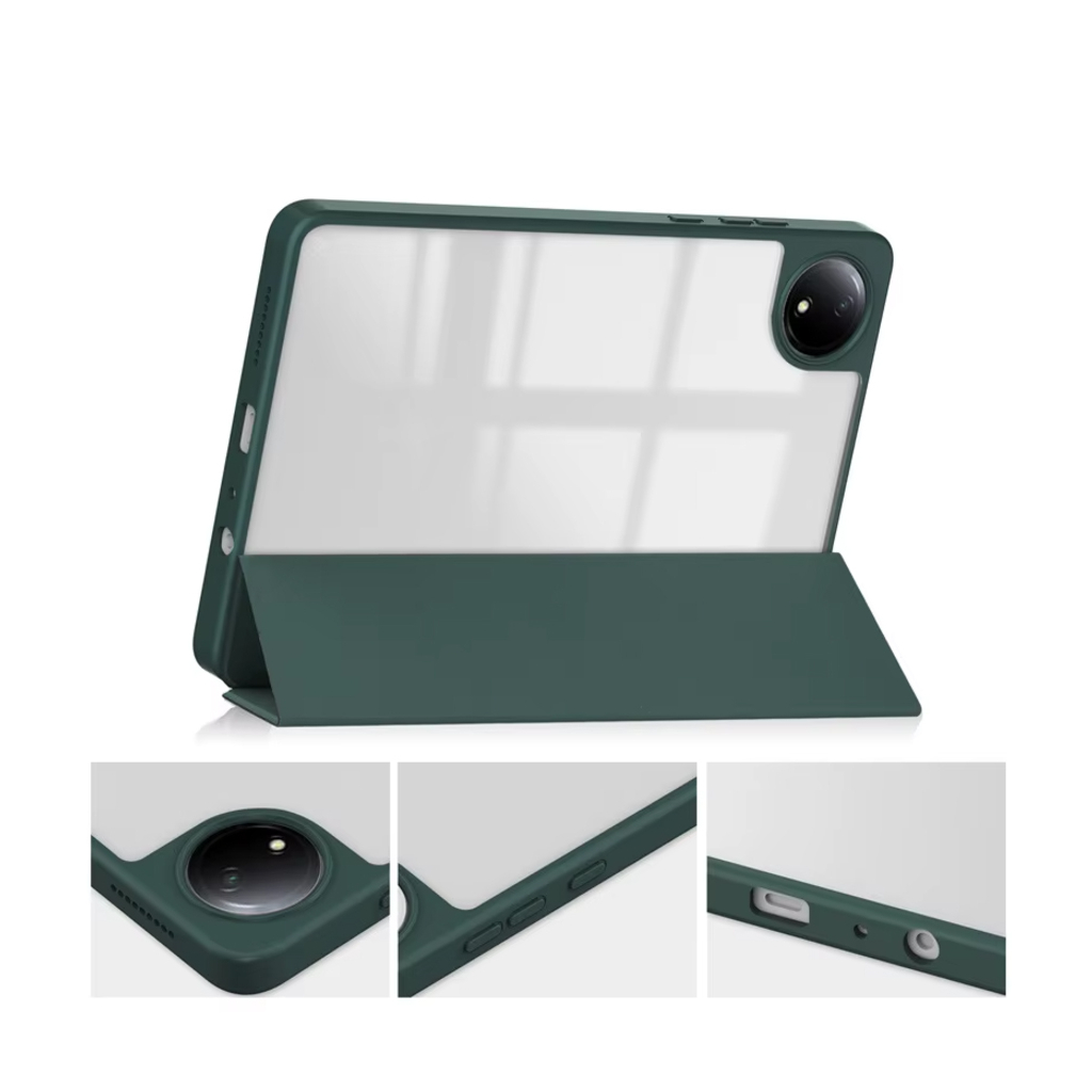 Чохол до планшета BeCover Soft Edge TPU Xiaomi Redmi Pad SE 8.7" Dark Green (712566) - зображення 3