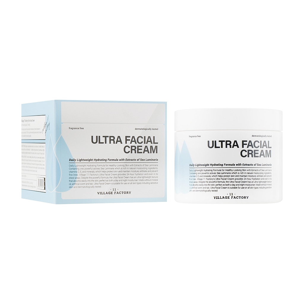 Крем для обличчя Village 11 Factory Ultra Facial Cream з екстрактом ламінарії 100 мл (8809663750565) - зображення 2