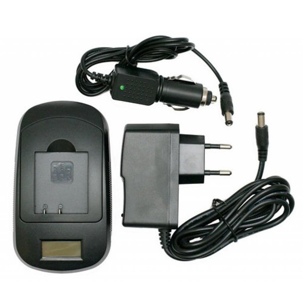 Зарядний пристрій для фото Extradigital Canon NB-4L, NB-8L, Samsung BP125A (LCD) (DV0LCD2005) - зображення 1