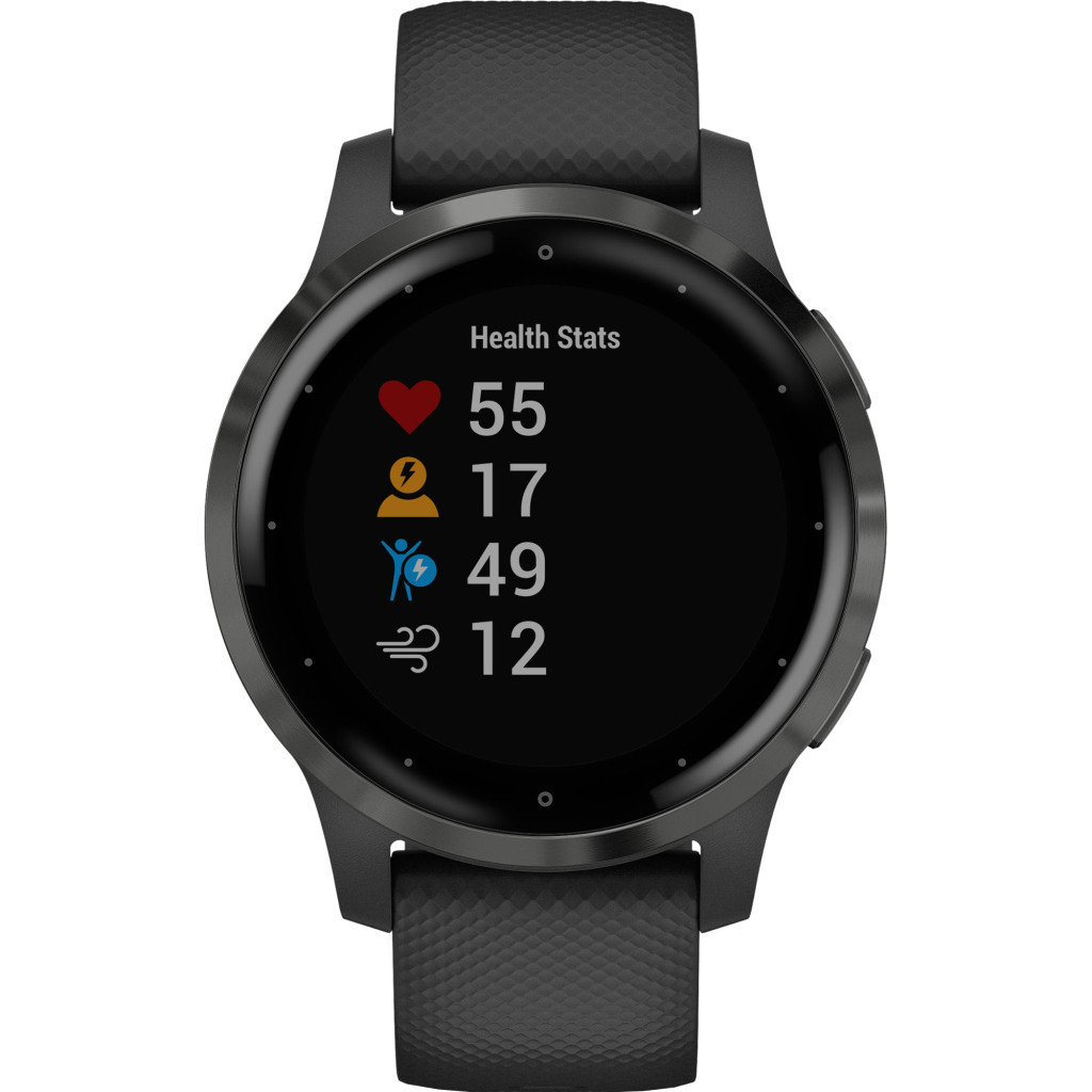 Смарт-годинник Garmin vivoactive 4S, Black/Slate, GPS (010-02172-13) - зображення 3