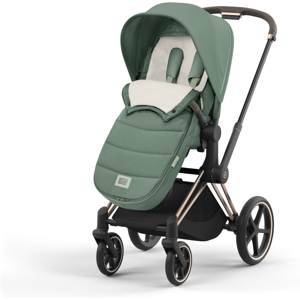 Чохол для ніг Cybex Platinum Leaf Green (523000721) - зображення 5