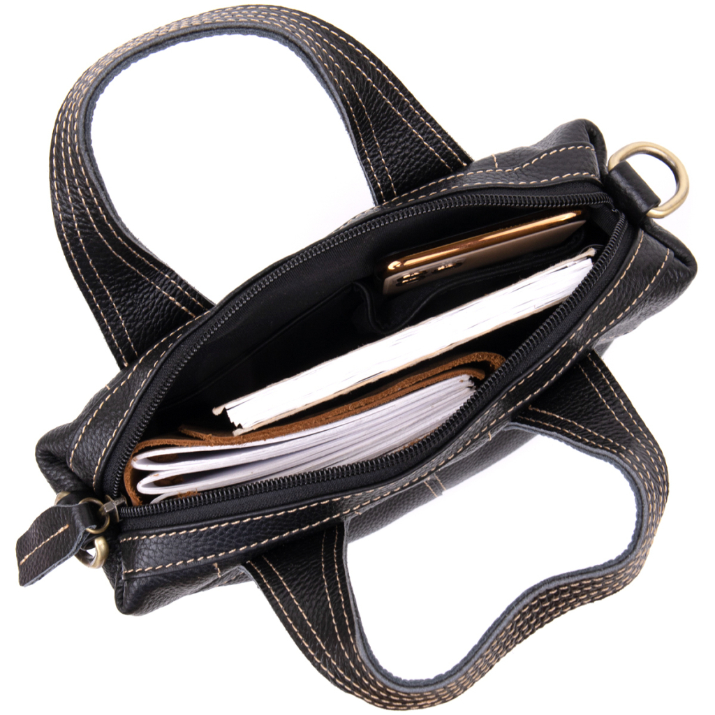 Сумка Vintage Флотар Чорна (20407) - зображення 5