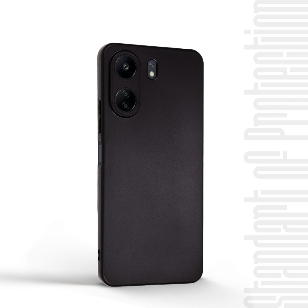Чохол до мобільного телефона Armorstandart Matte Slim Fit Xiaomi Redmi 13C 4G / Poco C65 Cam cov Black (ARM74846) - зображення 2