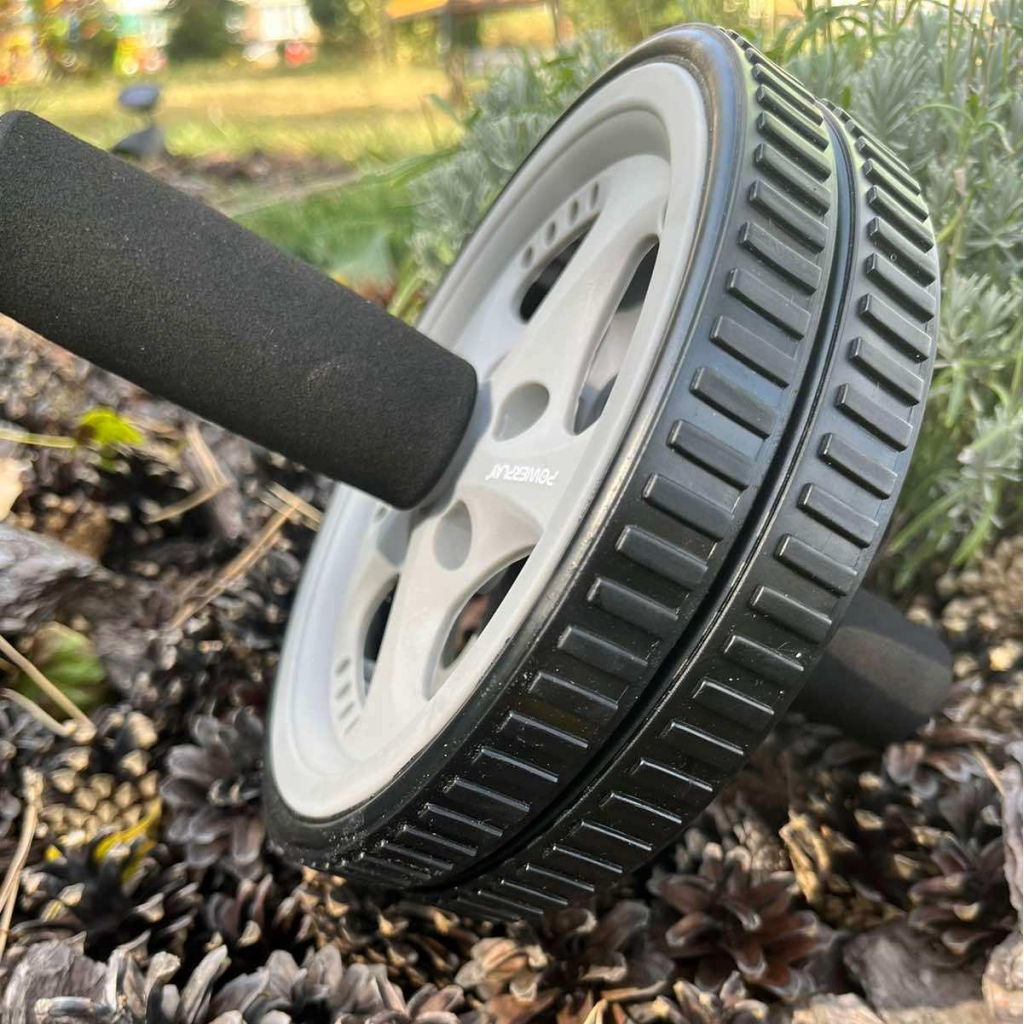 Ролик для преса PowerPlay Exercise Wheel Сірий (PP_4345) - зображення 5