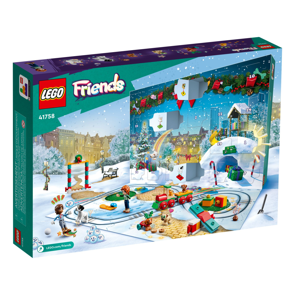 Конструктор LEGO Friends Новорічний календар на 2023 рік 231 деталь (41758-) - зображення 3
