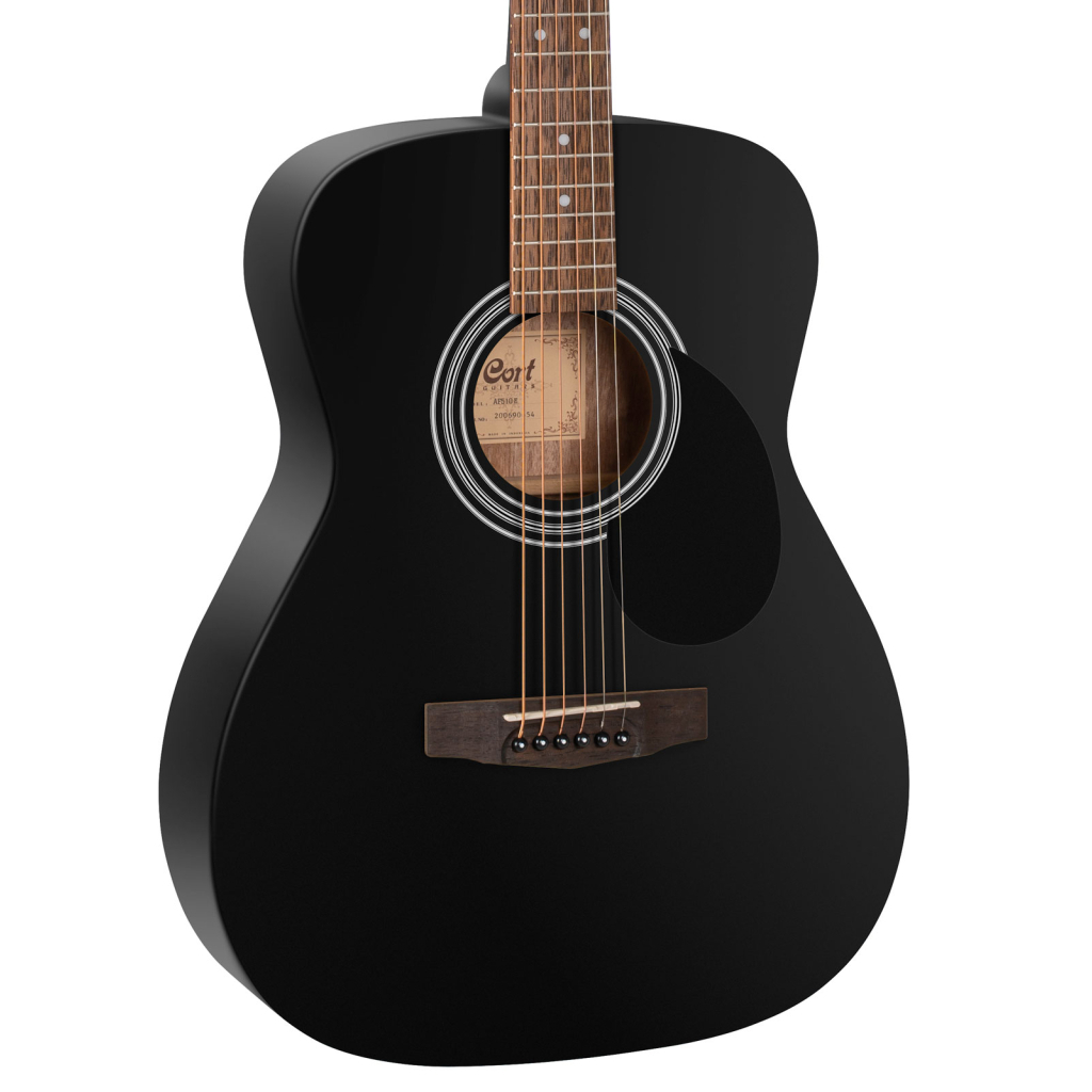 Гітара акустична Cort AF510 Black Satin (AF510 BKS) - зображення 2