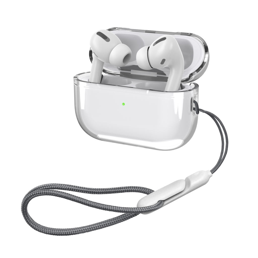Чохол для навушників Armorstandart Air для Apple Airpods Pro 2 Clear (ARM82560) (ARM82560) - зображення 2