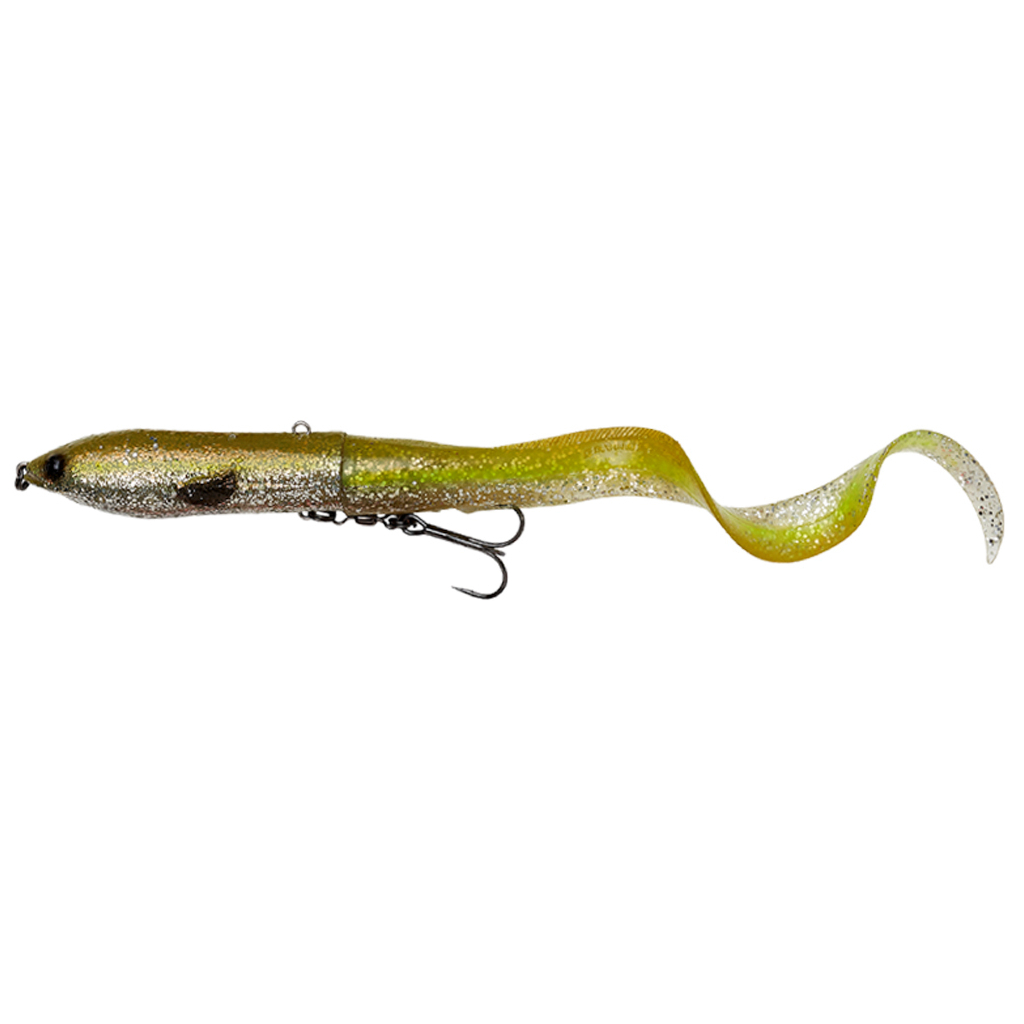 Воблер Savage Gear 3D Hard Eel 170SS 2+1 170mm 50.0g Green Silver Ayu (1854.18.23) - зображення 1