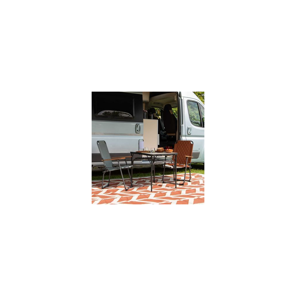 Туристичний стіл Bo-Camp Northgate 90x60 cm Black/Grey (1404184) (DAS303262) - зображення 3