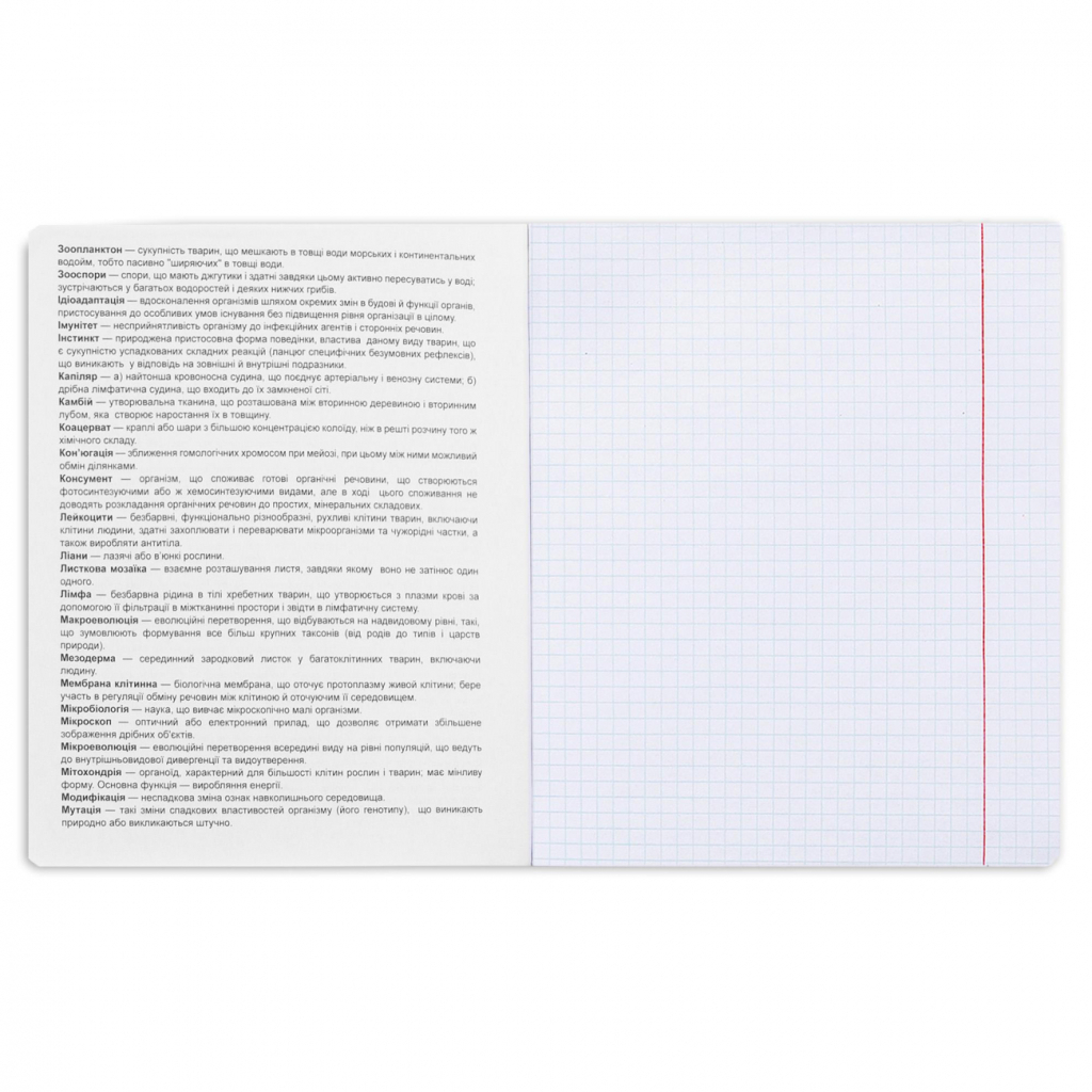 Зошит Yes предметний БІОЛОГІЯ Black cat 48 аркушів, клітинка (767448) - зображення 3