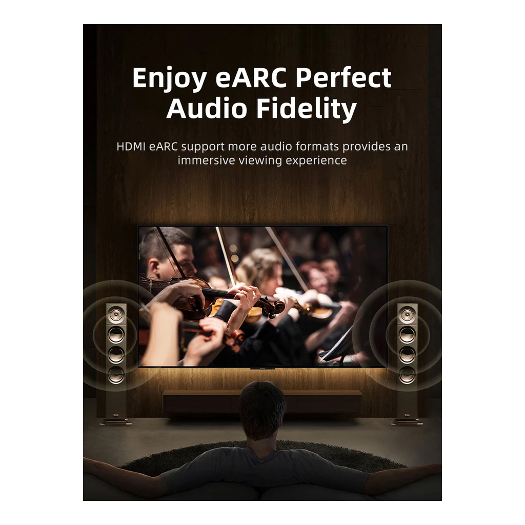 Кабель мультимедійний HDMI M to HDMI M 20.0m V2.1 AOC Cabletime (CA914043) - зображення 7